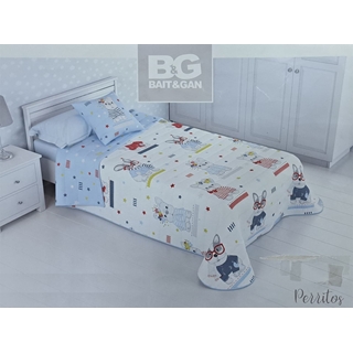 Bait&Gan Colcha Bouti Perritos - Imagen 1