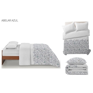 Clara Vidal Colcha Abelar Azul - Imagen 1