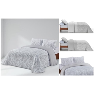 Clara Vidal Colcha reversible Midol Gris - Imagen 1