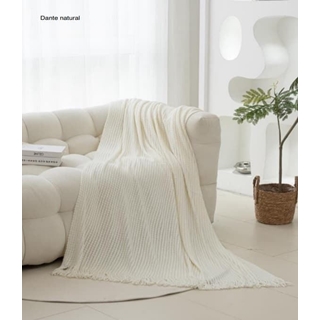 Clara Vidal Plaid Dante Natural - Imagen 1